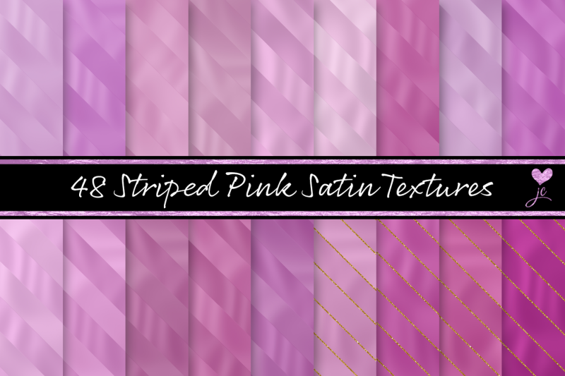 striped-pink-satin-textures