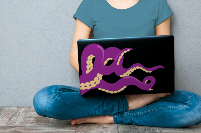 tentacles-svg-png-dxf