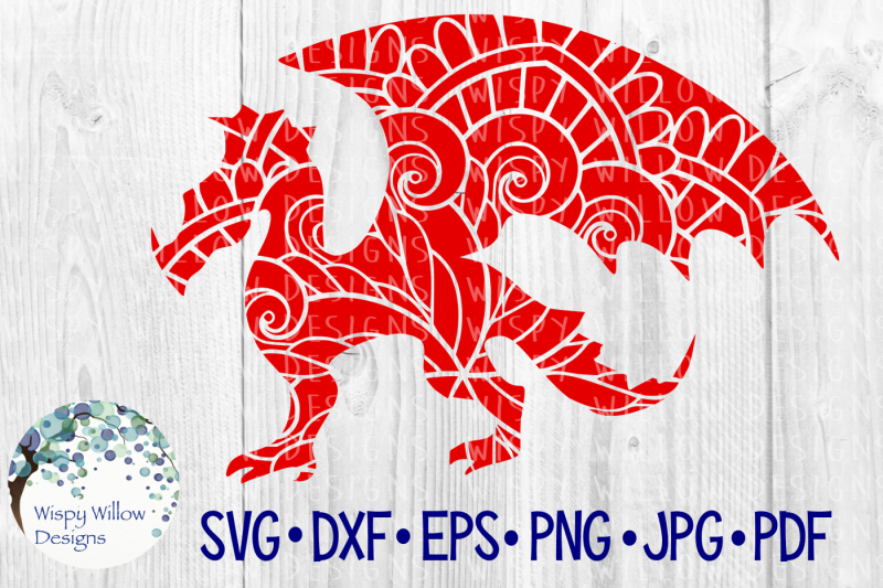 dragon-zentangle-svg-dxf-eps-png-jpg-pdf