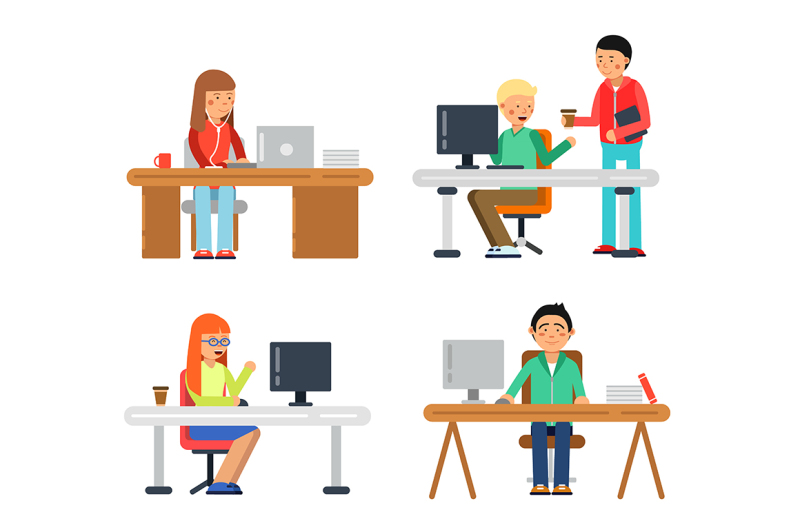 freelancers-male-and-female-at-computer-workspace