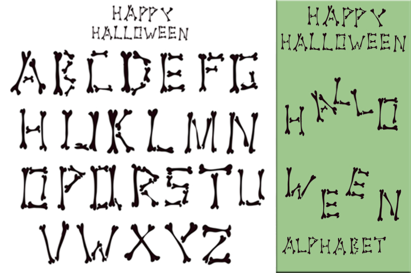 hand-drawn-bone-039-s-halloween-alphabet