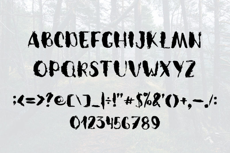 uppercase-brush-ink-dirty-font