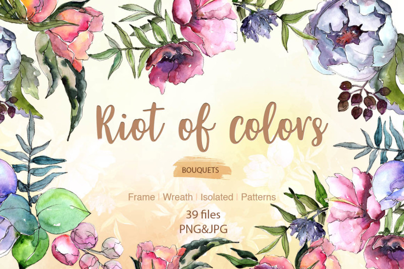 cool-bouquets-flowers-png-watercolor-set