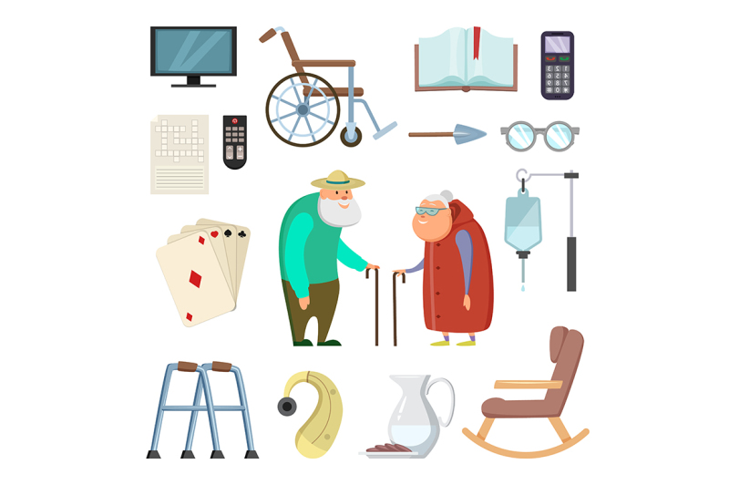 old-couples-with-different-assistants-tools-for-healthy-life