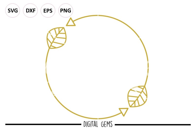 monogram-frame-svg-dxf-eps-png-files