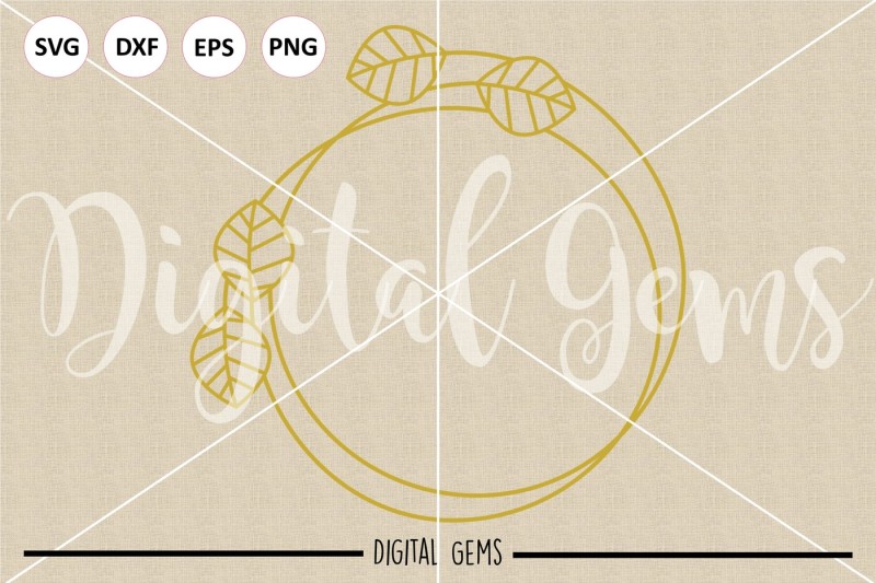 monogram-frame-svg-dxf-eps-png-files