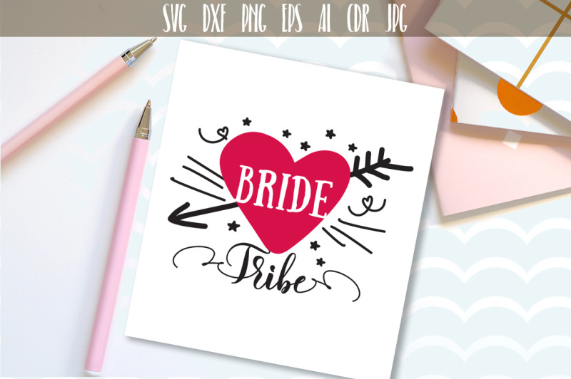 bride-tribe-svg-handwritten-wedding-design-just-married-svg