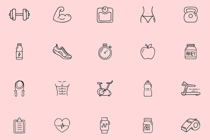 health-and-fitness-instagram-icons