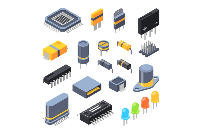 capacitor-different-chips-semiconductor-and-electrical-components