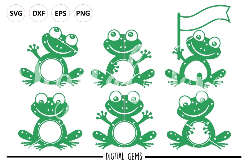 frog-svg-dxf-eps-png-files