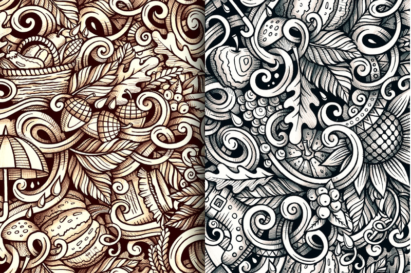autumn-doodles-graphics-patterns