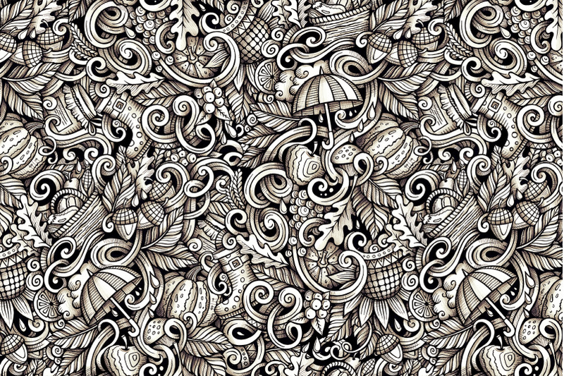 autumn-doodles-graphics-patterns
