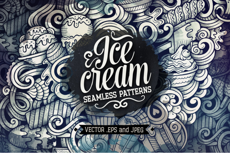 ice-cream-doodles-graphics-patterns