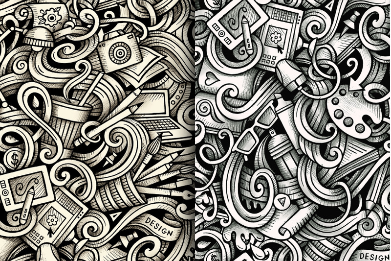 design-graphic-doodles-patterns