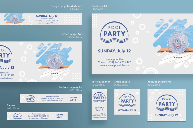 design-templates-bundle-flyer-banner-branding-pool-party