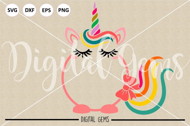 unicorn-svg-dxf-eps-png-files