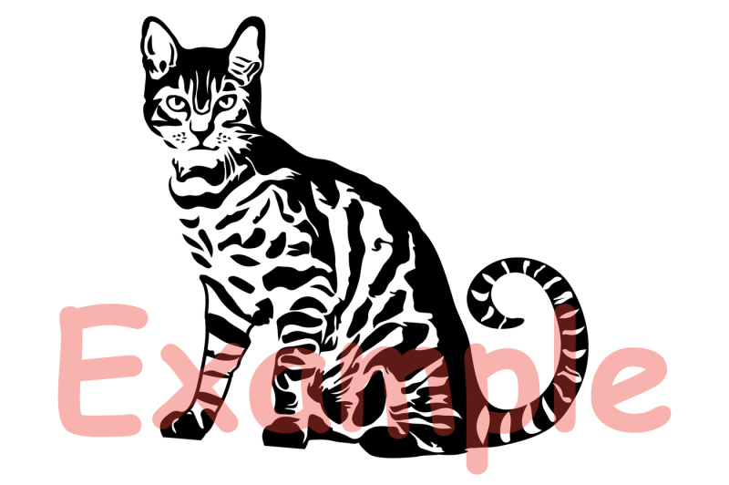 Download Cat SVG Cutting Files Clip Art wild animal farm claw zoo 879S By HamHamArt | TheHungryJPEG.com