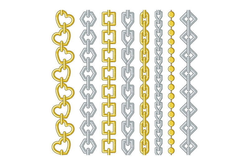 gold-and-silver-chains