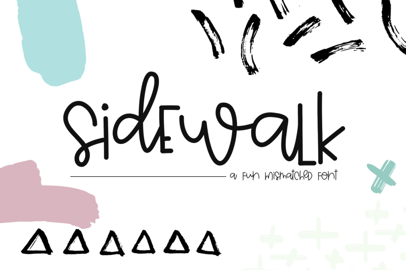 sidewalk-a-fun-and-mismatched-font