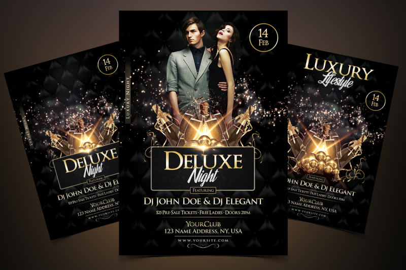 deluxe-night-luxury-elegant-flyer