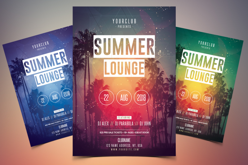 summer-lounge-psd-flyer-template