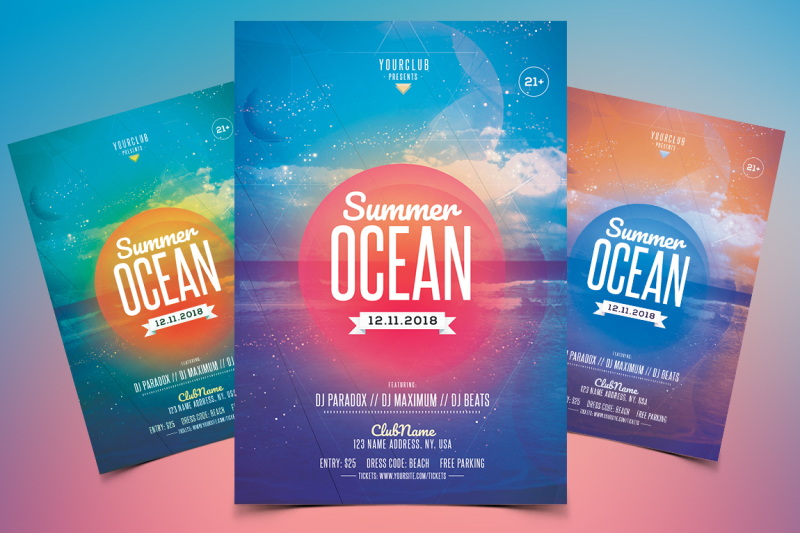 summer-ocean-psd-flyer-template