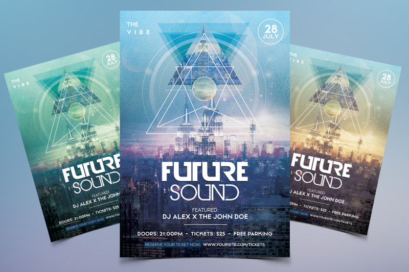 future-sound-futuristic-flyer-vol2