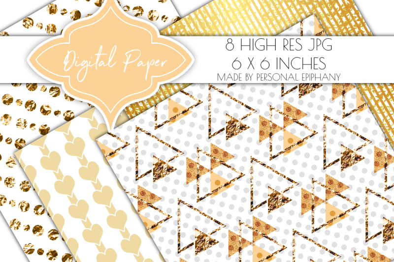 geometric-gold-foil-digital-paper-background-pattern-gift-wrap