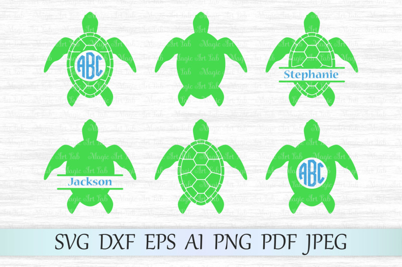 turtle-monogram-svg-dxf-eps-ai-png-pdf-jpeg