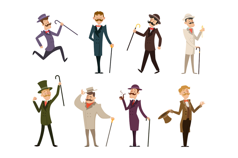 set-of-english-victorian-gentlemen-characters-in-dynamic-poses