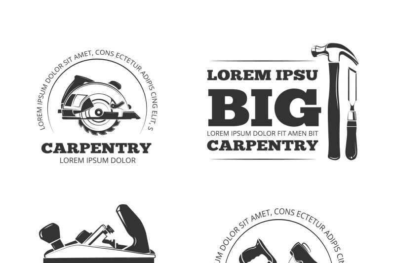 carpentry-workshop-vector-labels-logos-badges-and-emblems-with-carp