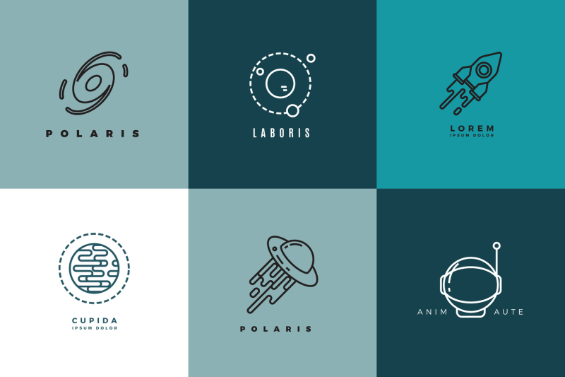 universe-astronomy-thin-line-vector-icons-and-logos-set