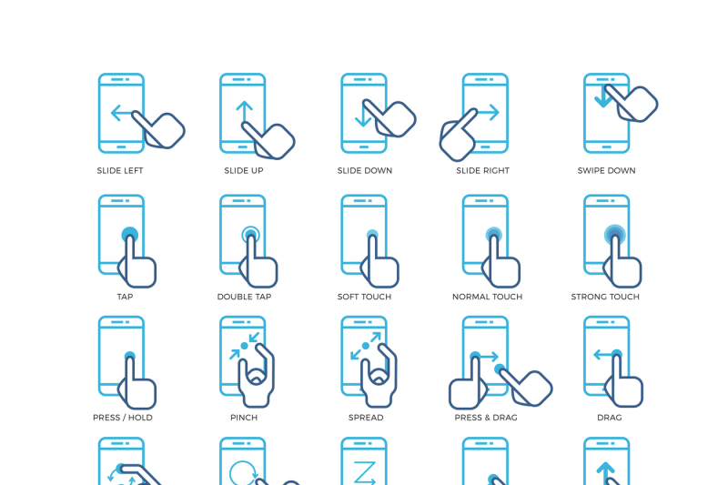 touch-screen-hand-gestures-for-smartphones-outline-icons-set