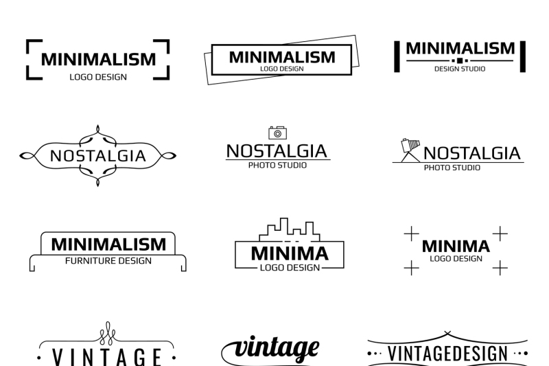 minimal-modern-vector-logos