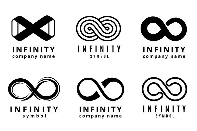 vector-different-infinity-logos-set
