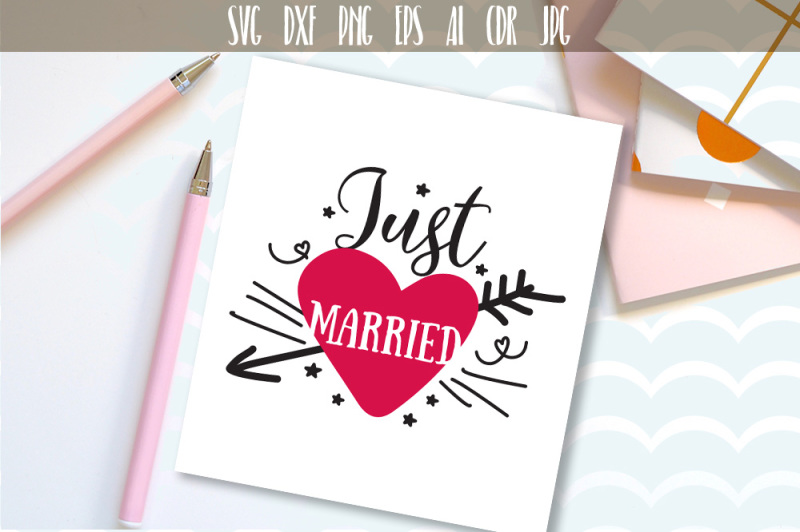 Download Just Married Svg Files By Dreamer's Designs ...