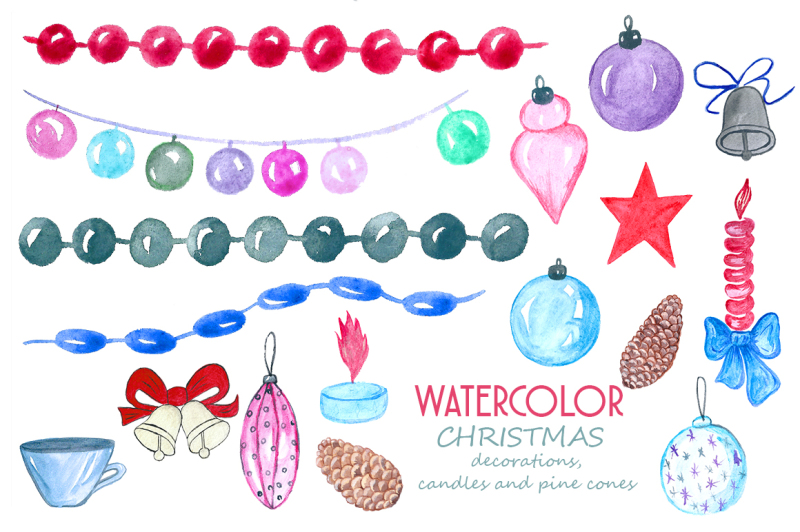 watercolor-christmas-collection