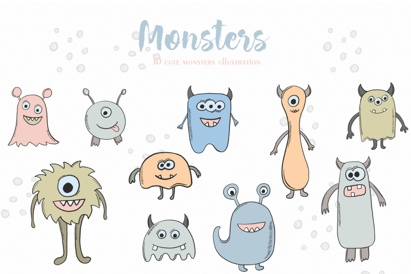 spase-and-monsters-clipart