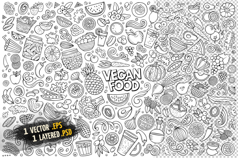 vegan-food-objects-amp-elements-set