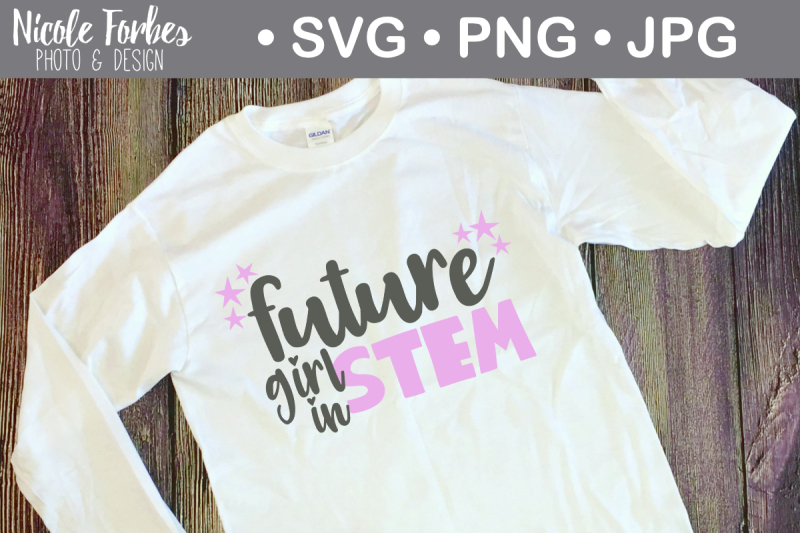 future-girl-in-stem-svg-cut-file