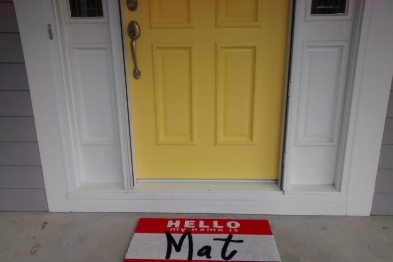 hello-my-name-is-mat-coir-door-mat-stencil-design