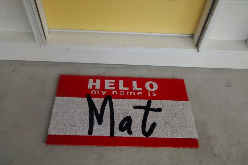 hello-my-name-is-mat-coir-door-mat-stencil-design