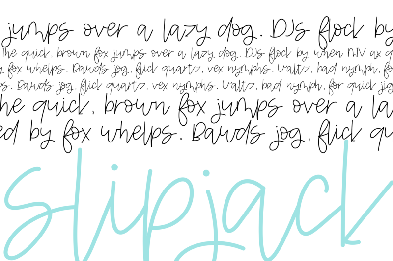 skipjack-a-carefree-script-font