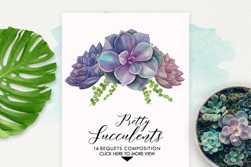 watercolor-pretty-succulents