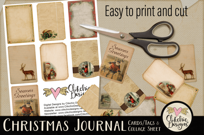 printable-vintage-christmas-journal-cards-tags