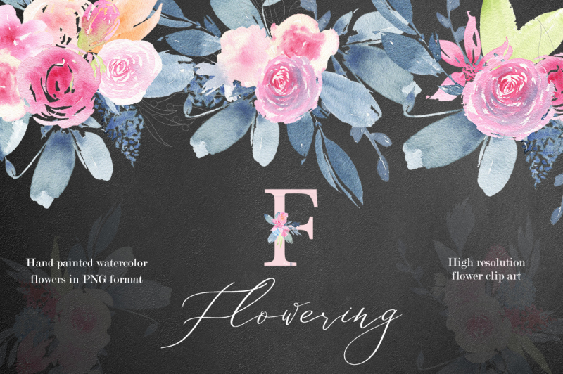 flowering-watercolor-graphic-set