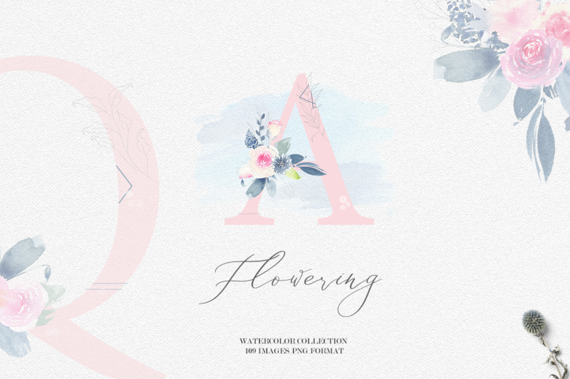 flowering-watercolor-graphic-set