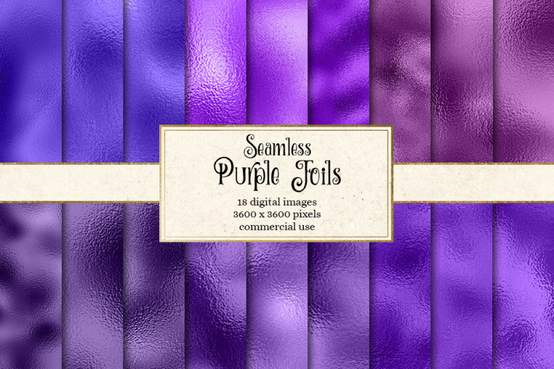 purple-foil-digital-paper
