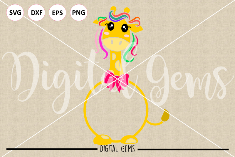 giraffe-svg-dxf-eps-png-files