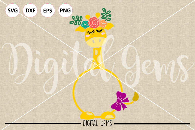 giraffe-svg-dxf-eps-png-files